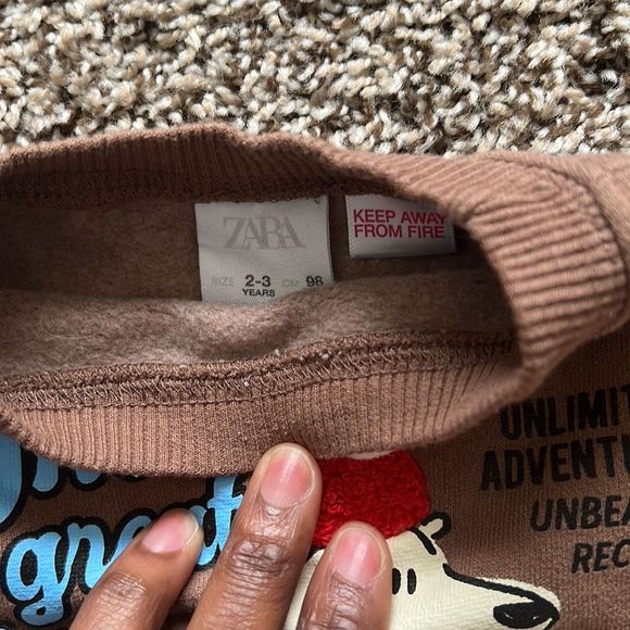 Zara toddler sweater fits size 2T-3T - Picture 4 of 4